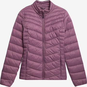 4F Zimná bunda - ružová: predná strana