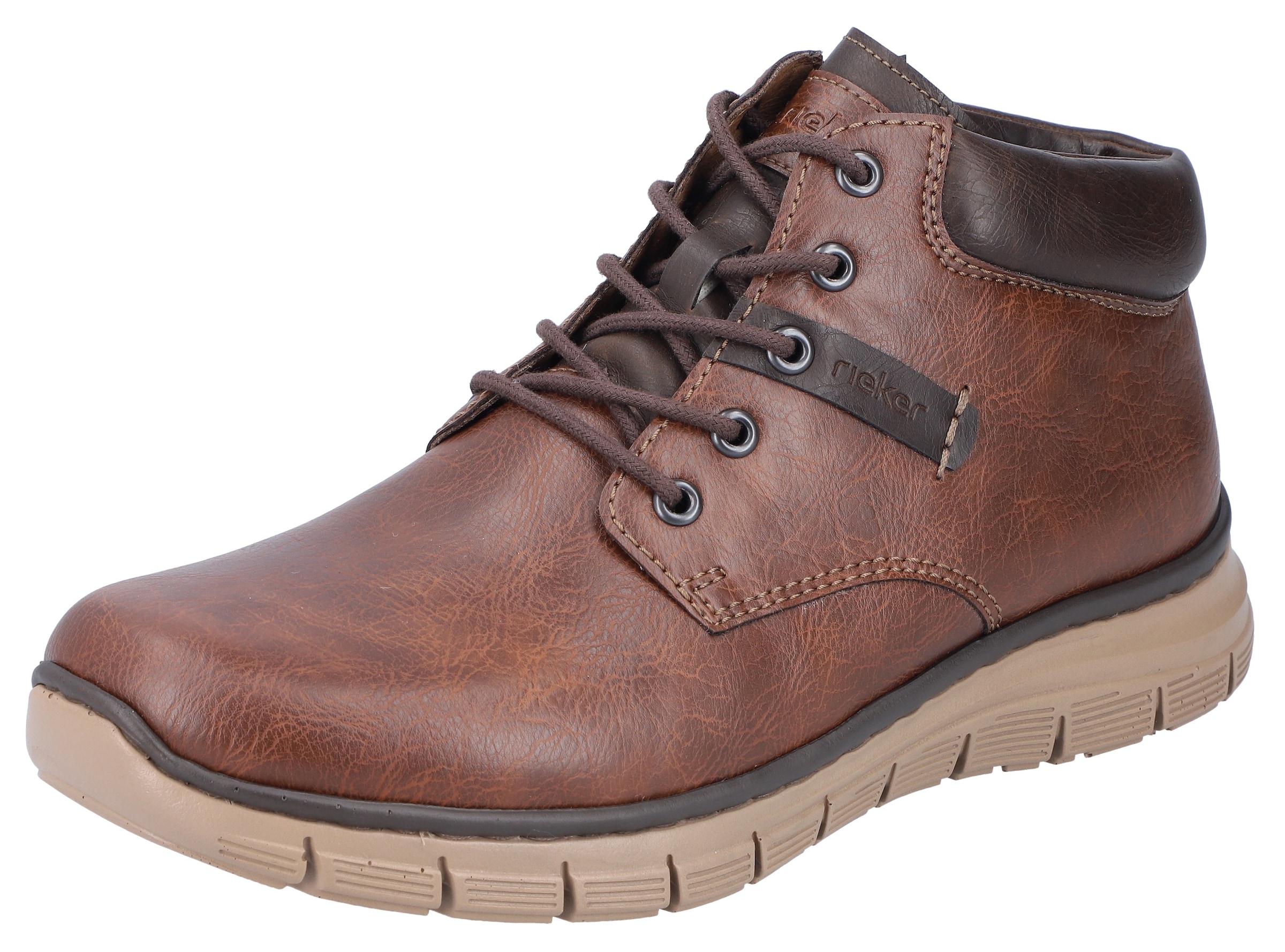 Rieker Lace-up boots in Brown: front