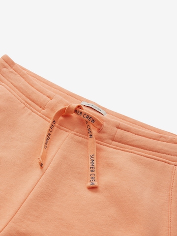 TOM TAILOR Regular Shorts in Orange