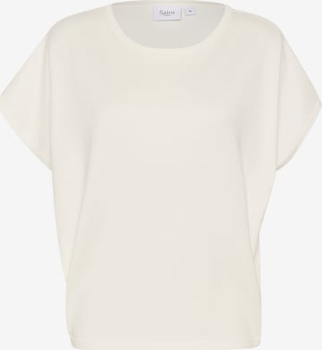 SAINT TROPEZ Pullover 'Mila' i hvid: forside