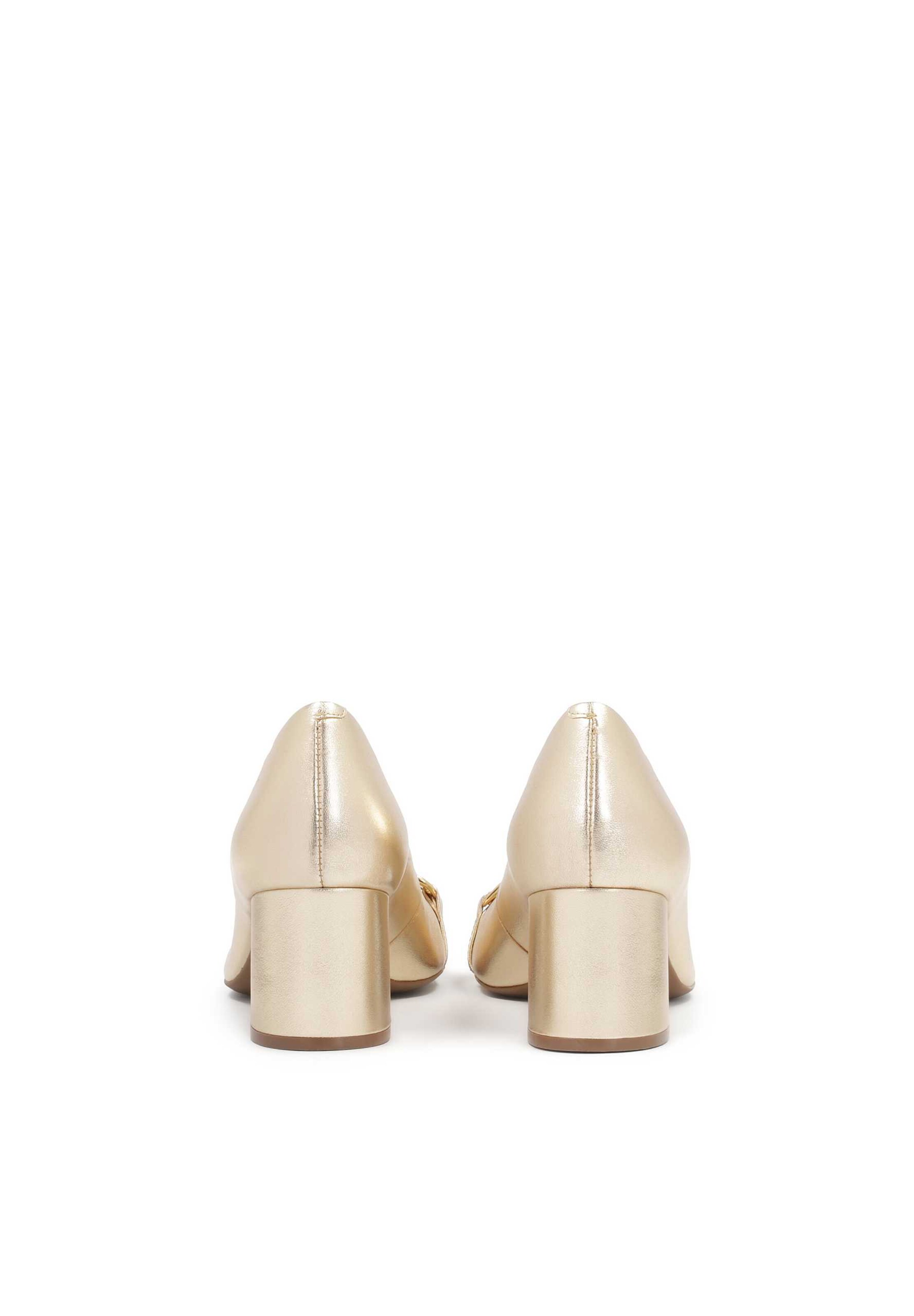 Kazar - Zapatos con plataforma en oro