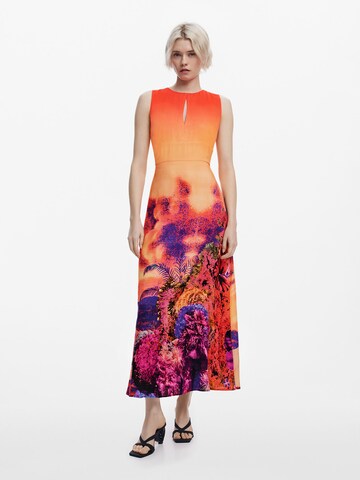 Desigual Dress 'Mr. Christian Lacroix' in Red