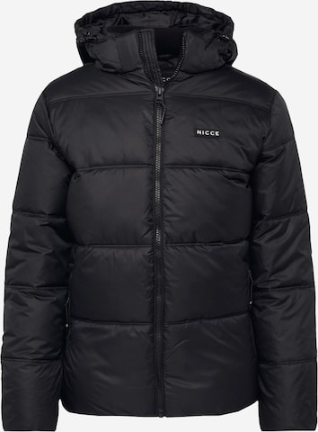 Nicce Between-Season Jacket in Black: front