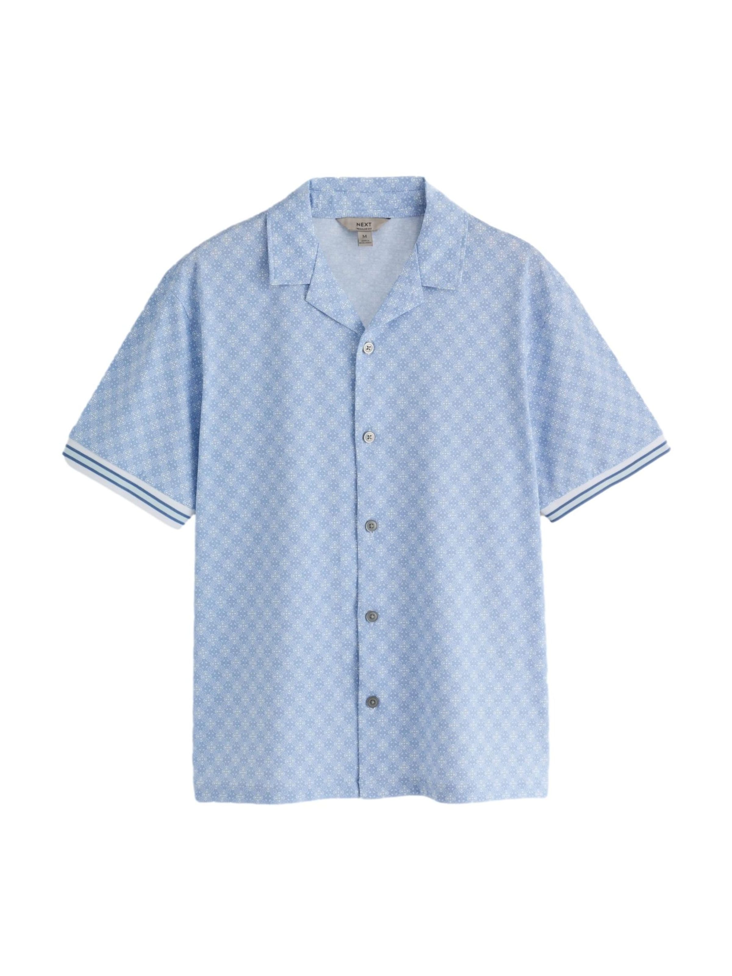 Next Regular fit Srajca | modra barva: sprednja stran