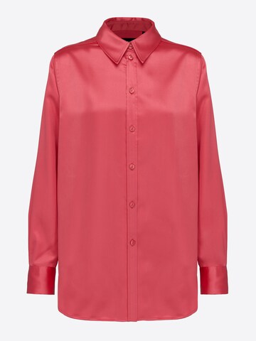 Camicia da donna 'BOSSY' di UNFOLLOWED x ABOUT YOU in rosso: frontale