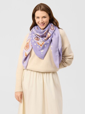 CODELLO Tuch mit Paisley-Muster in Lila: Vorderseite