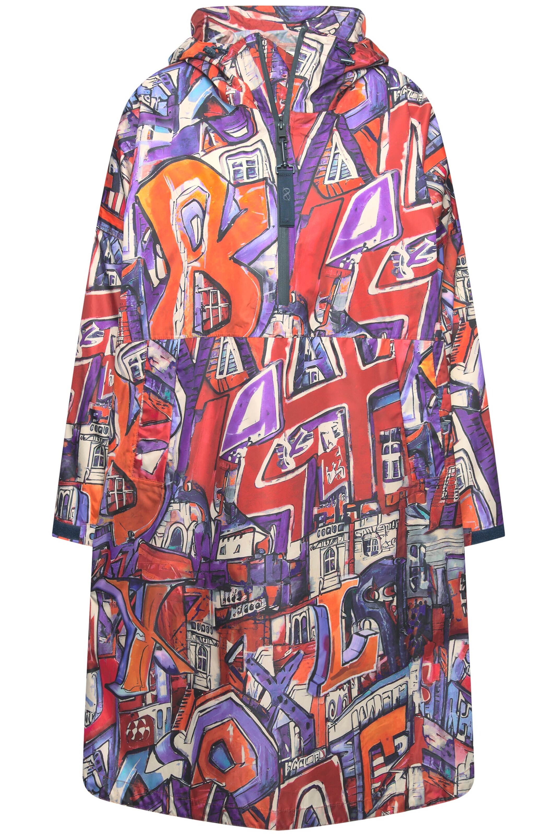 LAURASØN Funktionsmantel in Mischfarben: Vorderseite