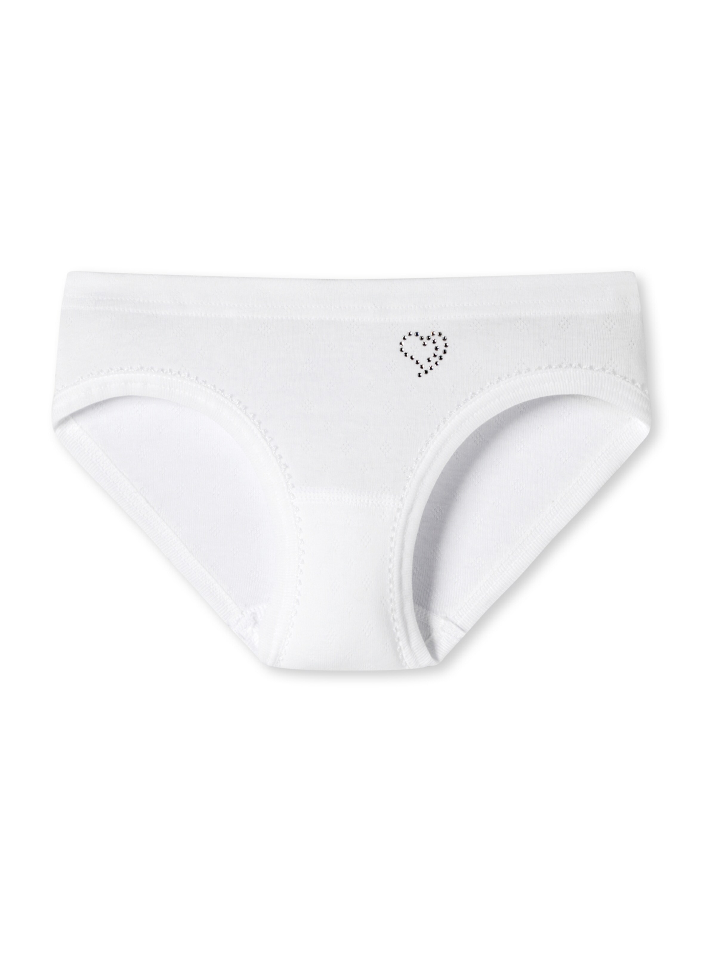 SCHIESSER Rio-Slip ' Original Classics ' in Weiß: Vorderseite