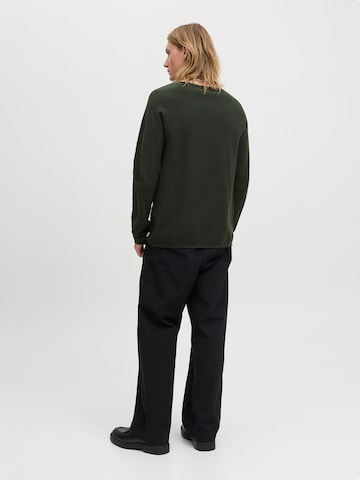 JACK & JONES Средняя посадка Свитер 'JJEHILL' в Зеленый