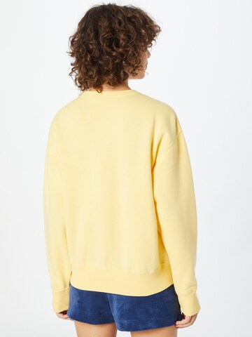 Bluză de molton de la Polo Ralph Lauren pe galben