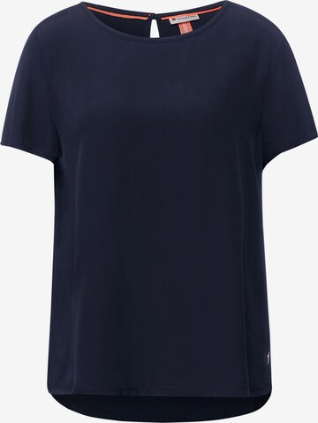 STREET ONE Blouse in Blue: front