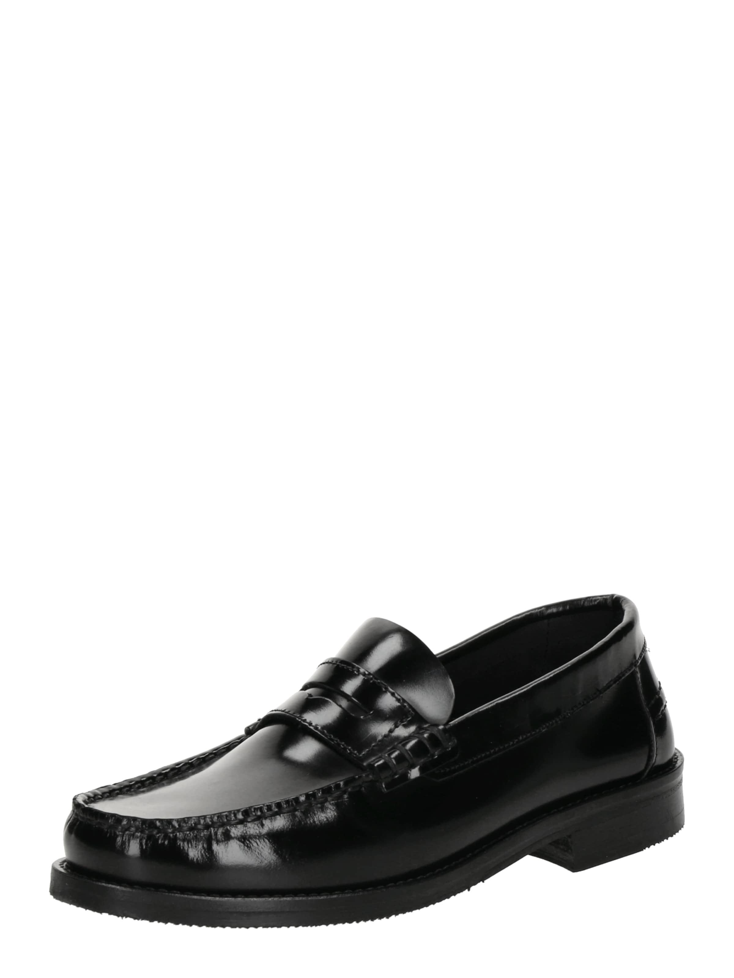 Garment Project Mokasíny 'Miles' – černá: přední strana