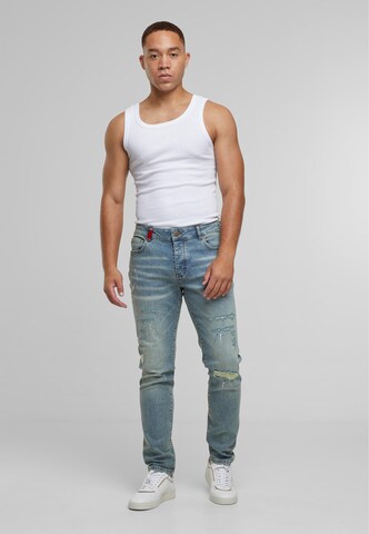 2Y Premium Slimfit Jeans 'Leonardo' in Blau