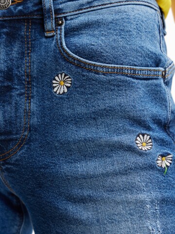 Desigual Flared Jeans 'Daisy' in Blau