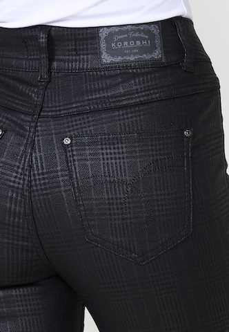melns KOROSHI Piegulošs Džinsi