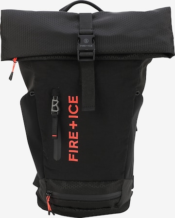 Fire+Ice - Mochila 'Park City Ive' em preto: frente