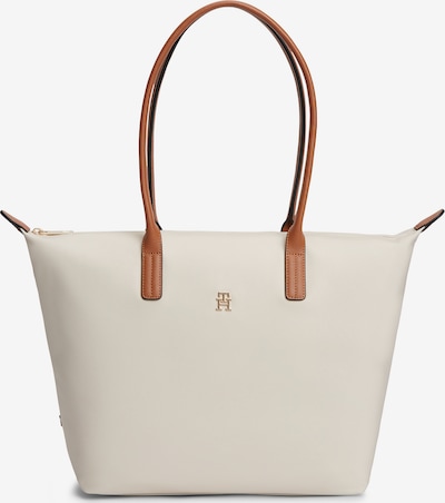 TOMMY HILFIGER Ostoskassi 'Pepette' värissä kerma / konjakki, Tuotenäkymä