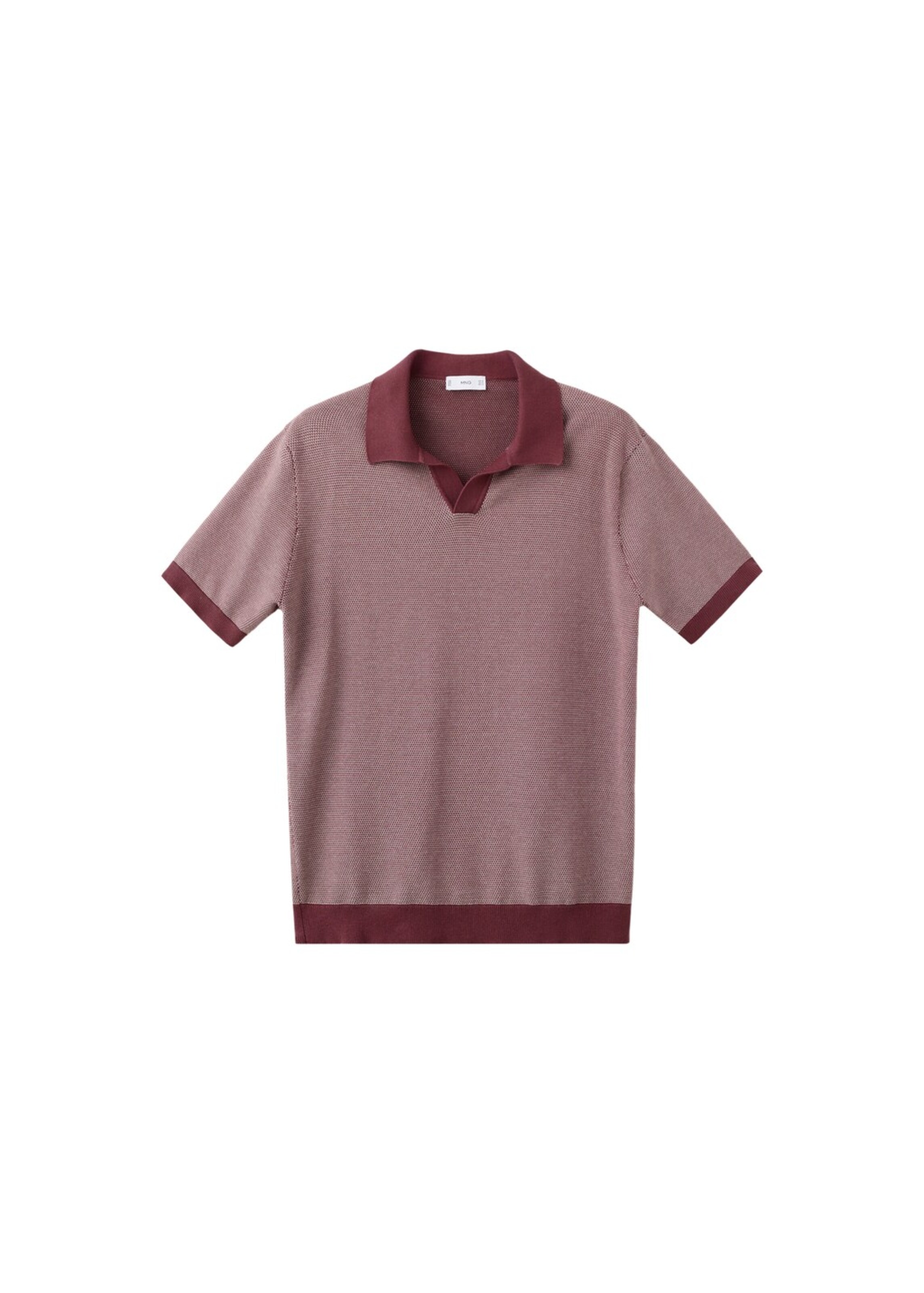 MANGO MAN Pullover 'Petonet' in Lila: Vorderseite