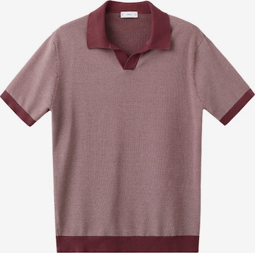 MANGO MAN Pullover 'Petonet' in Lila: Vorderseite