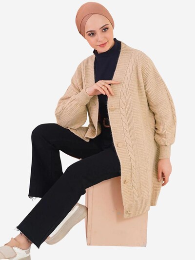 Bigdart Knit Cardigan in Beige, Item view