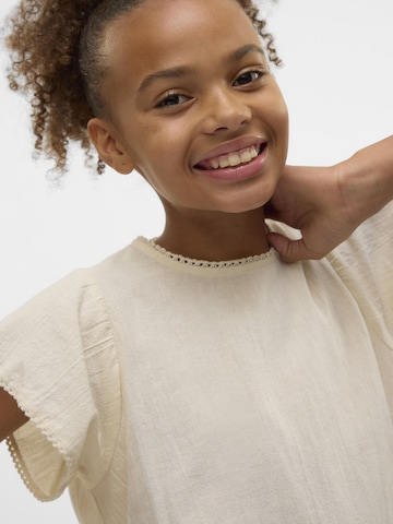 Vero Moda Girl Blouse 'VMPretty' in Beige