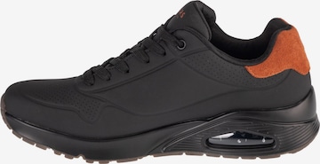 SKECHERS Sneakers laag 'Skechers Uno - Suited On Air' in Grijs: voorkant