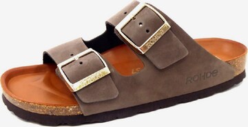 ROHDE Sandals in Brown: front