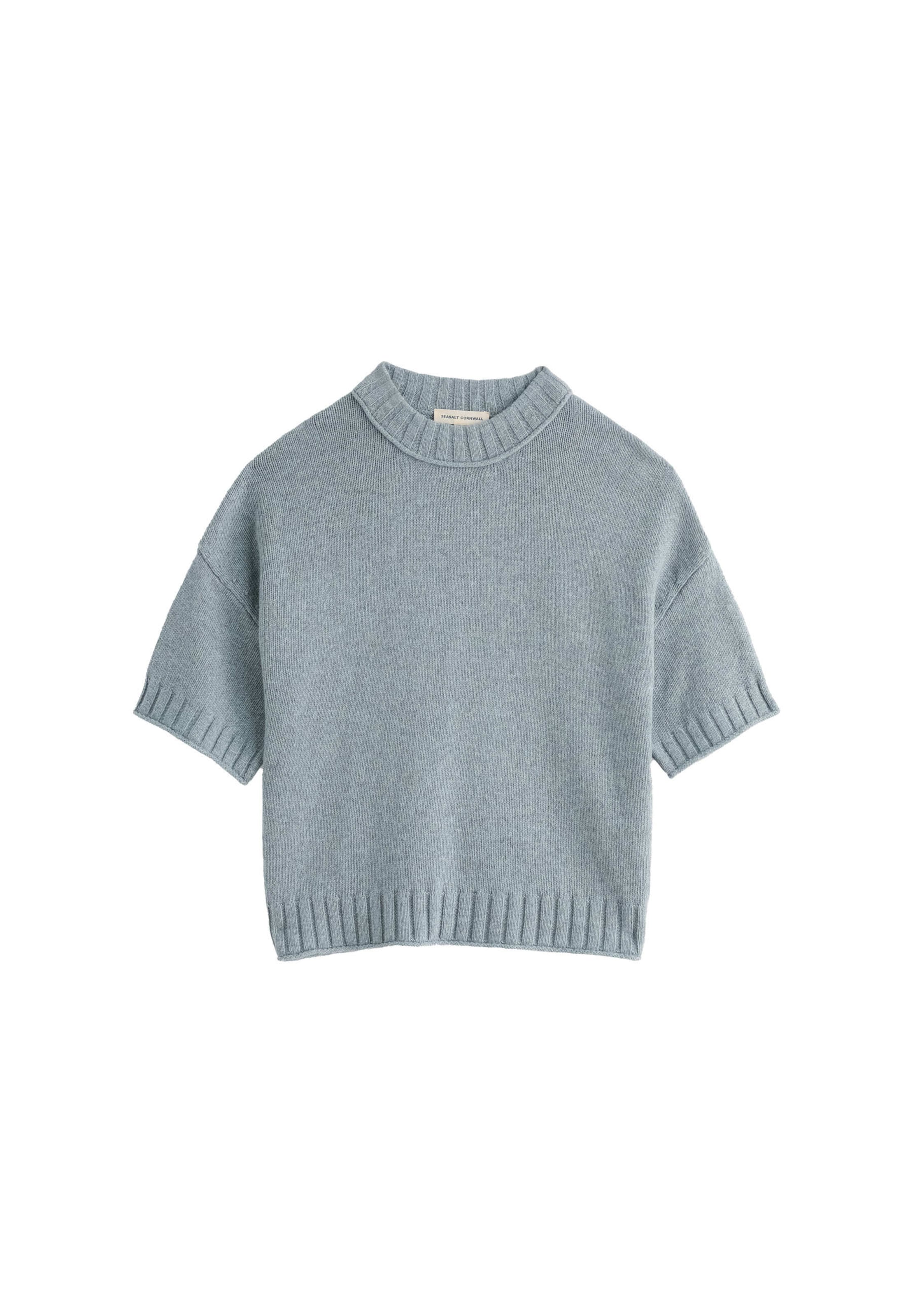 Seasalt Cornwall Sweater 'Fistral' in Blue: front