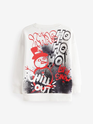 Next - Sudadera en blanco