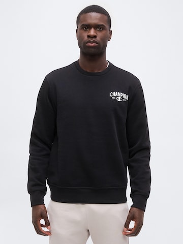 Champion - Sudadera en negro: frente