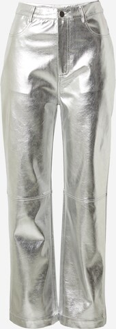 Regular Pantalon 'Katrin' LeGer by Lena Gercke en argent : devant