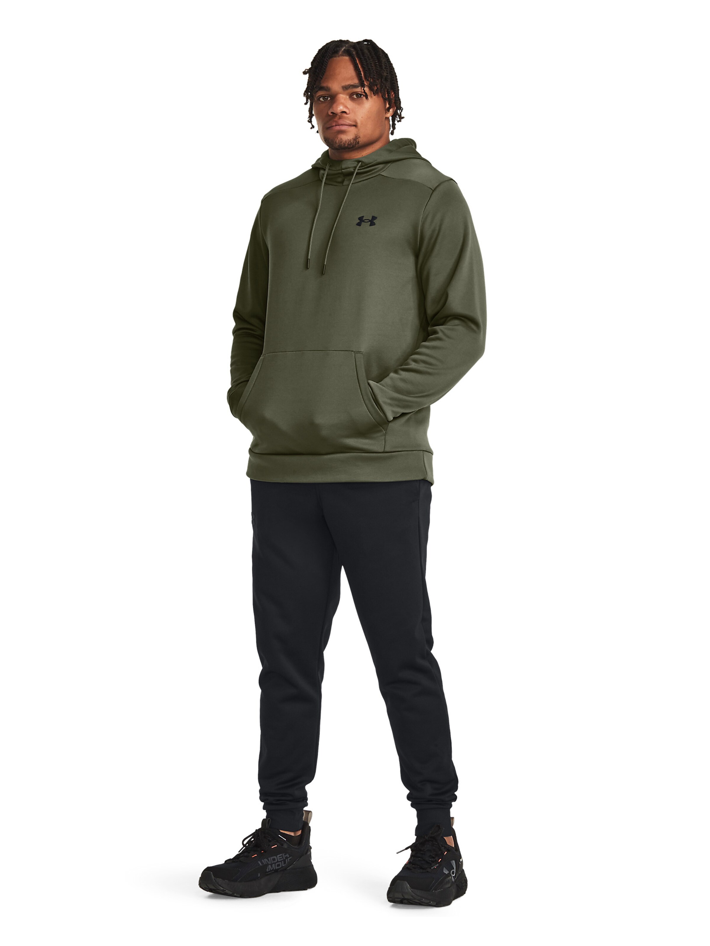 UNDER ARMOUR Sports sweatshirt in Green