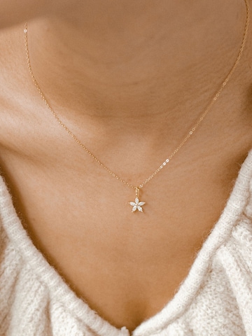 Hey Happiness Necklace 'Daisy' in Gold: front