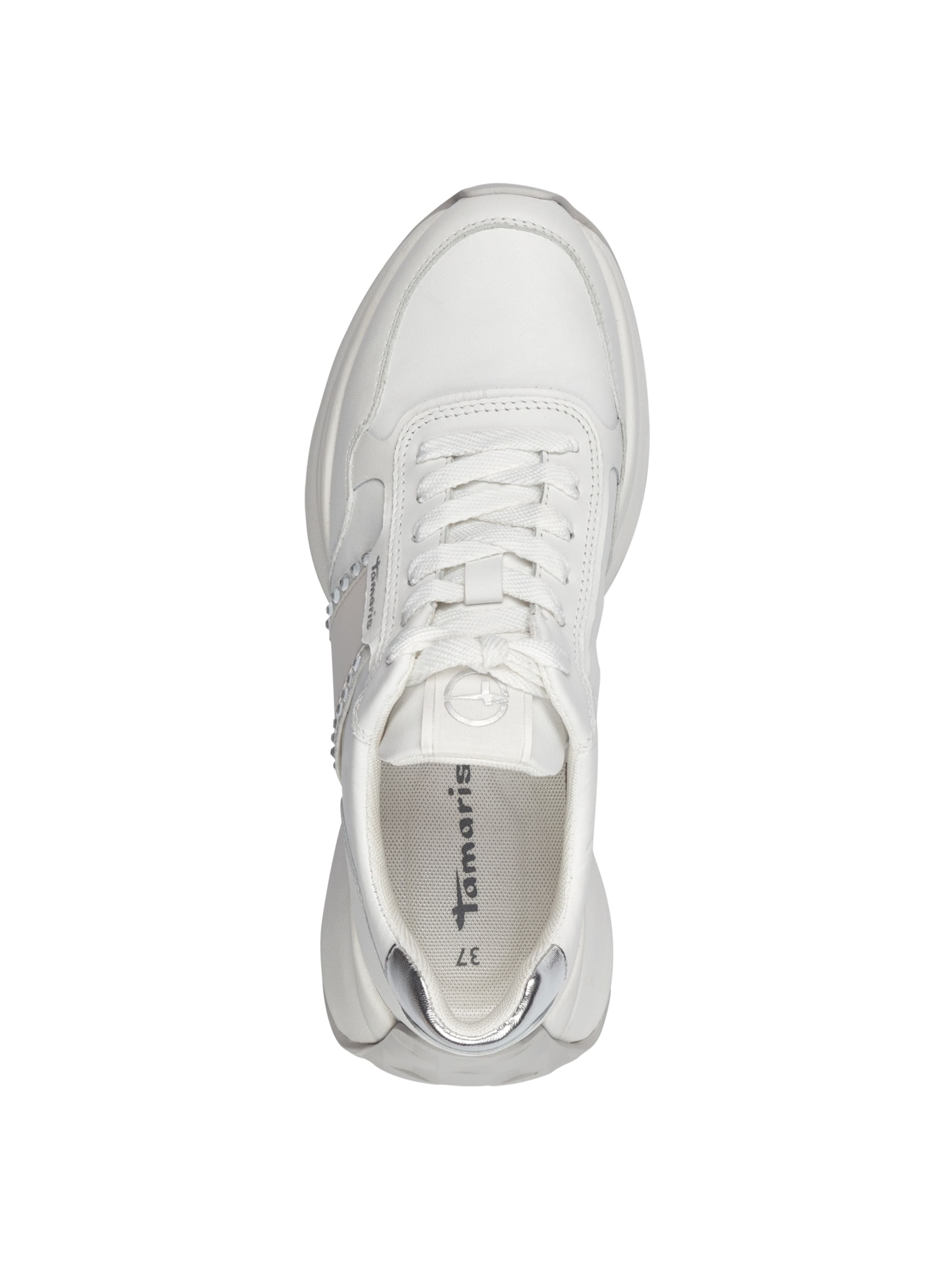 Tamaris Sneakers laag in Wit