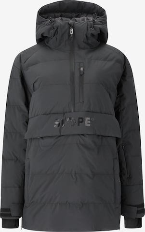 SLOPE Skijacke 'Thumper' in Schwarz: Vorderseite