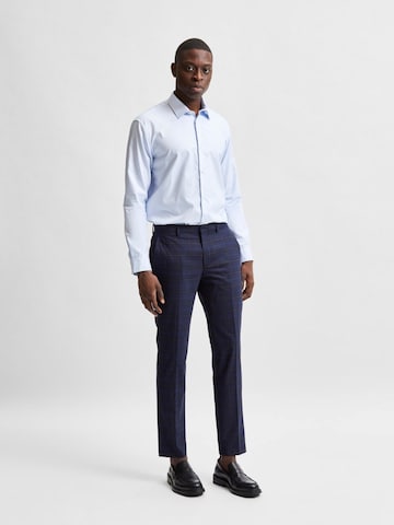 Coupe regular Chemise SELECTED en bleu
