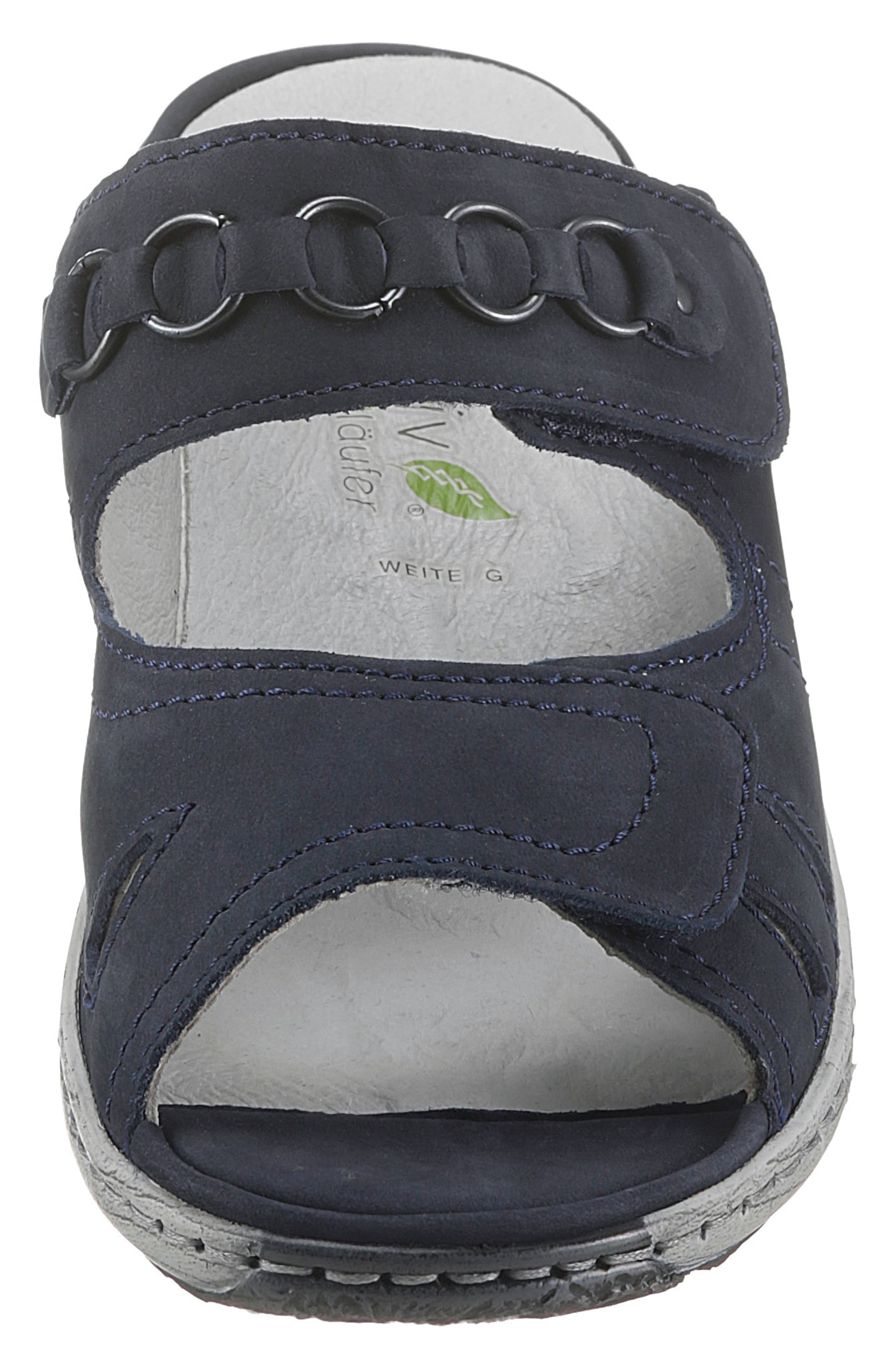 Frauen Pantoletten WALDLÄUFER Pantolette in Dunkelblau - SI20064 Frauen Pantoletten WALDLÄUFER Pantolette in Dunkelblau - SI20064