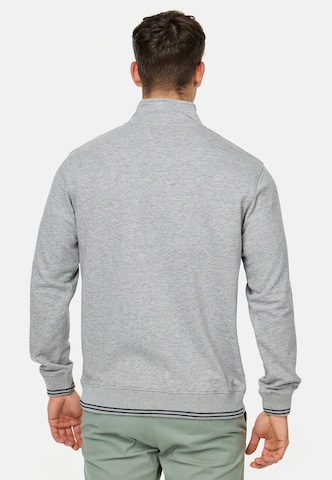 INDICODE JEANS Sweatshirt 'Nate' in Grey