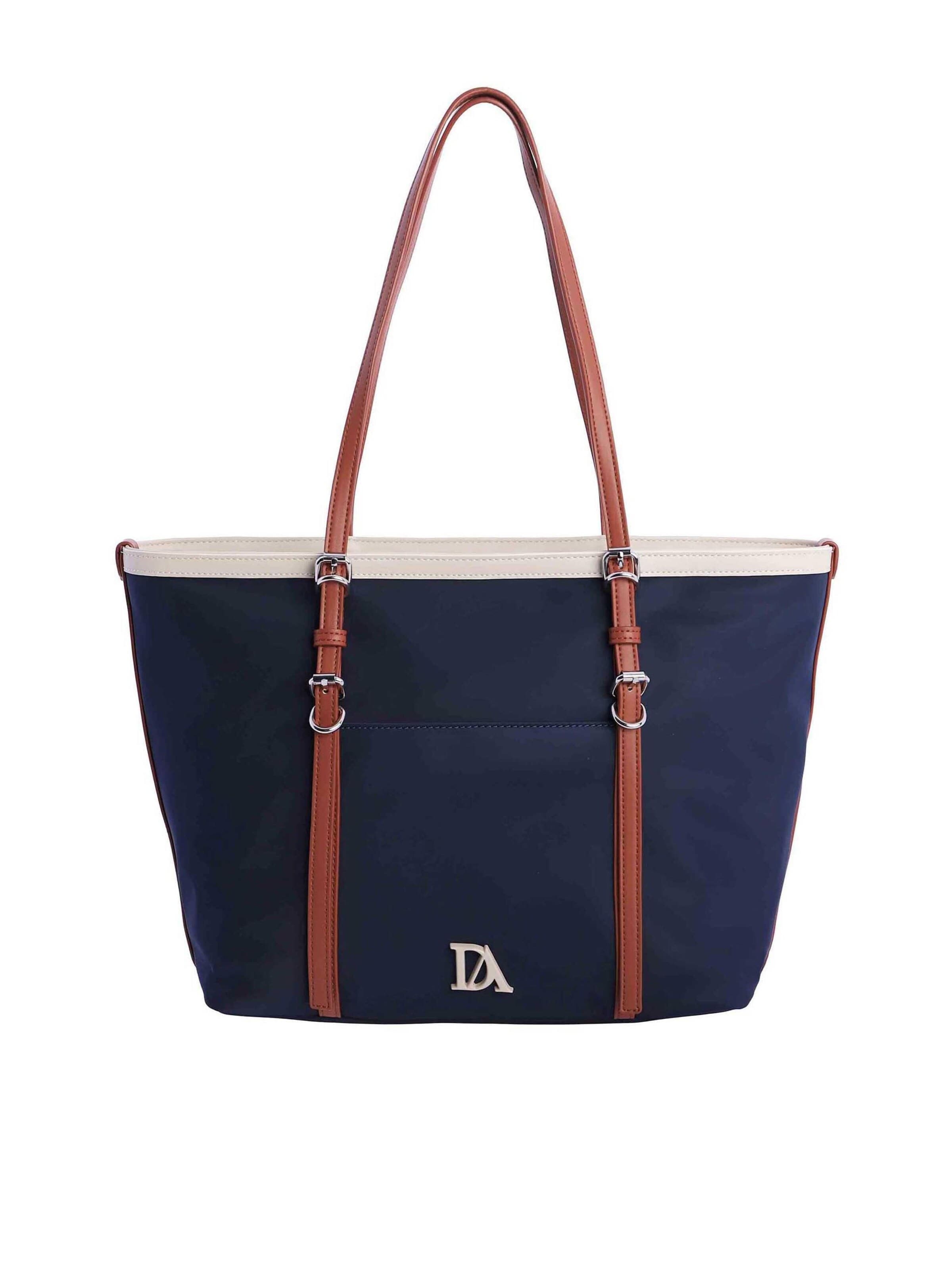 Don Algodon - Shopper 'Aria' en azul: frente