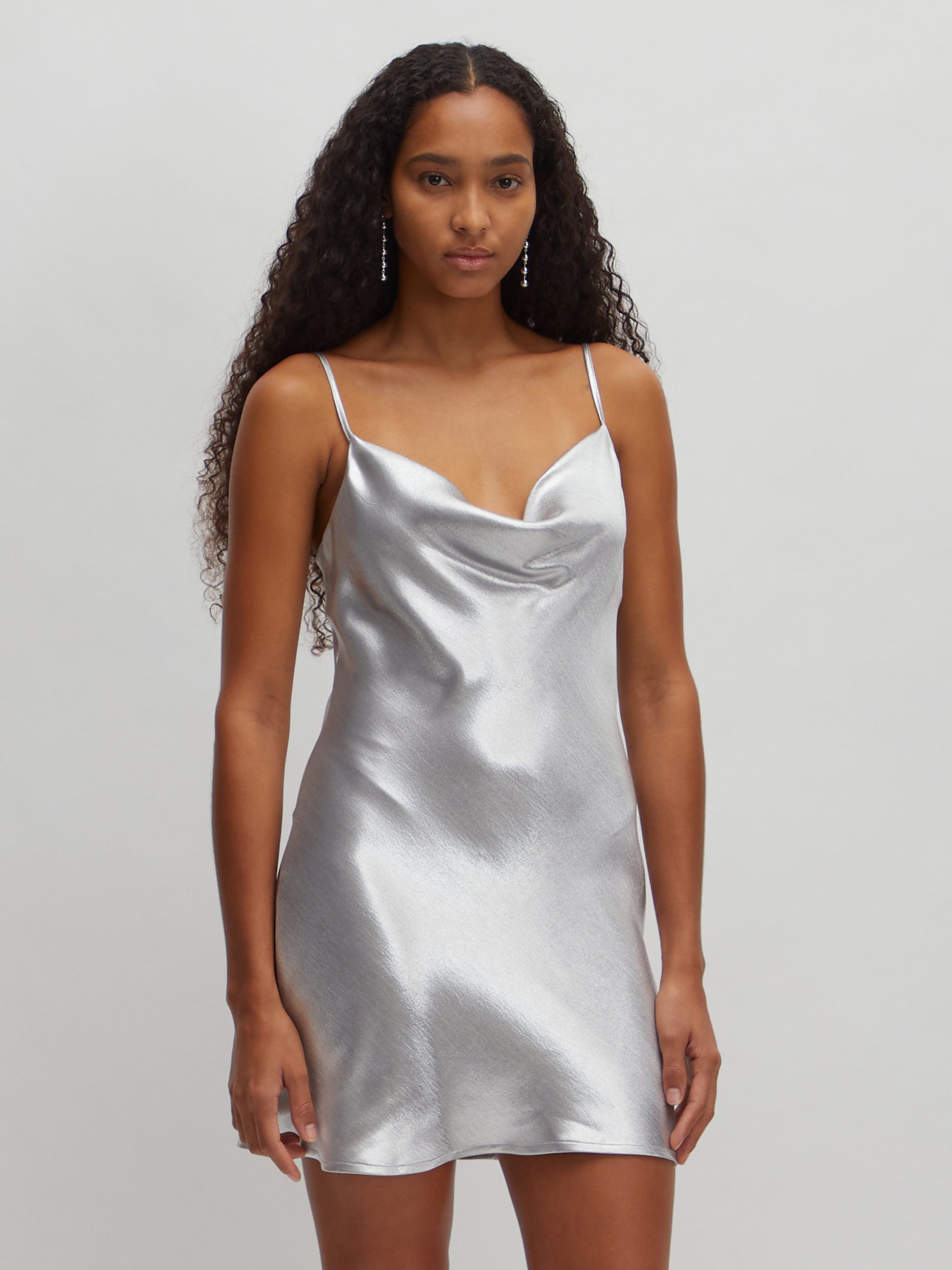 EDITED Producten Jurk 'Jessie' Zilver