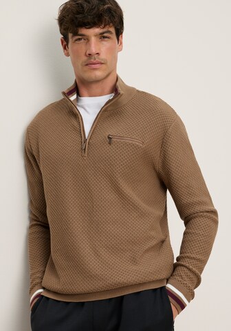 Bruno Banani LM Pullover in Braun: Vorderseite