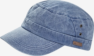 Jan Vanderstorm Cap 'Bode' in Blue: front