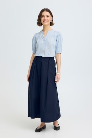 Fransa - Falda 'FRFlora' en azul