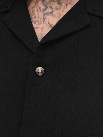 Fit confort Chemise 'JJESUMMER' JACK & JONES en noir