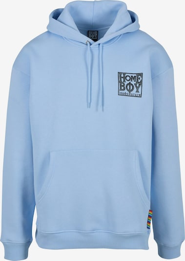 Megztinis be užsegimo 'Old School' iš HOMEBOY, spalva – šviesiai mėlyna / juoda, Prekių apžvalga