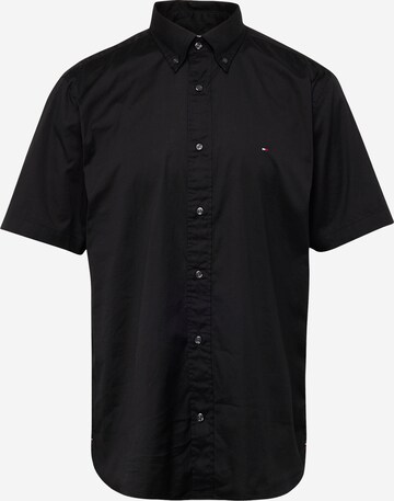 Coupe regular Chemise TOMMY HILFIGER en noir : devant