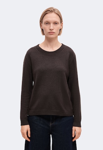 Pull-over 'Am44ber' ZABAIONE en marron : devant
