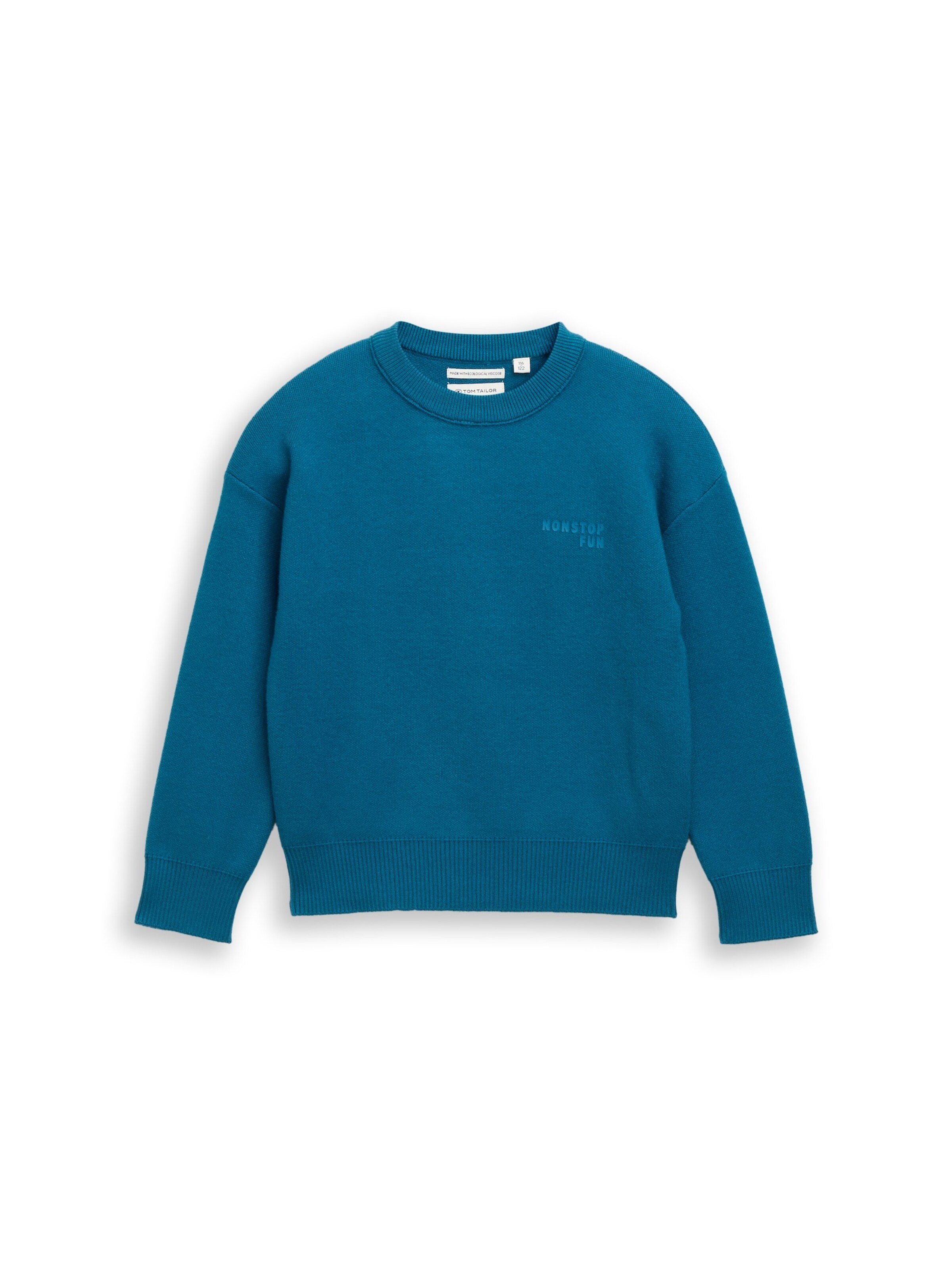 TOM TAILOR Trui in Groen: voorkant