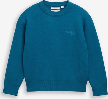 TOM TAILOR Trui in Groen: voorkant