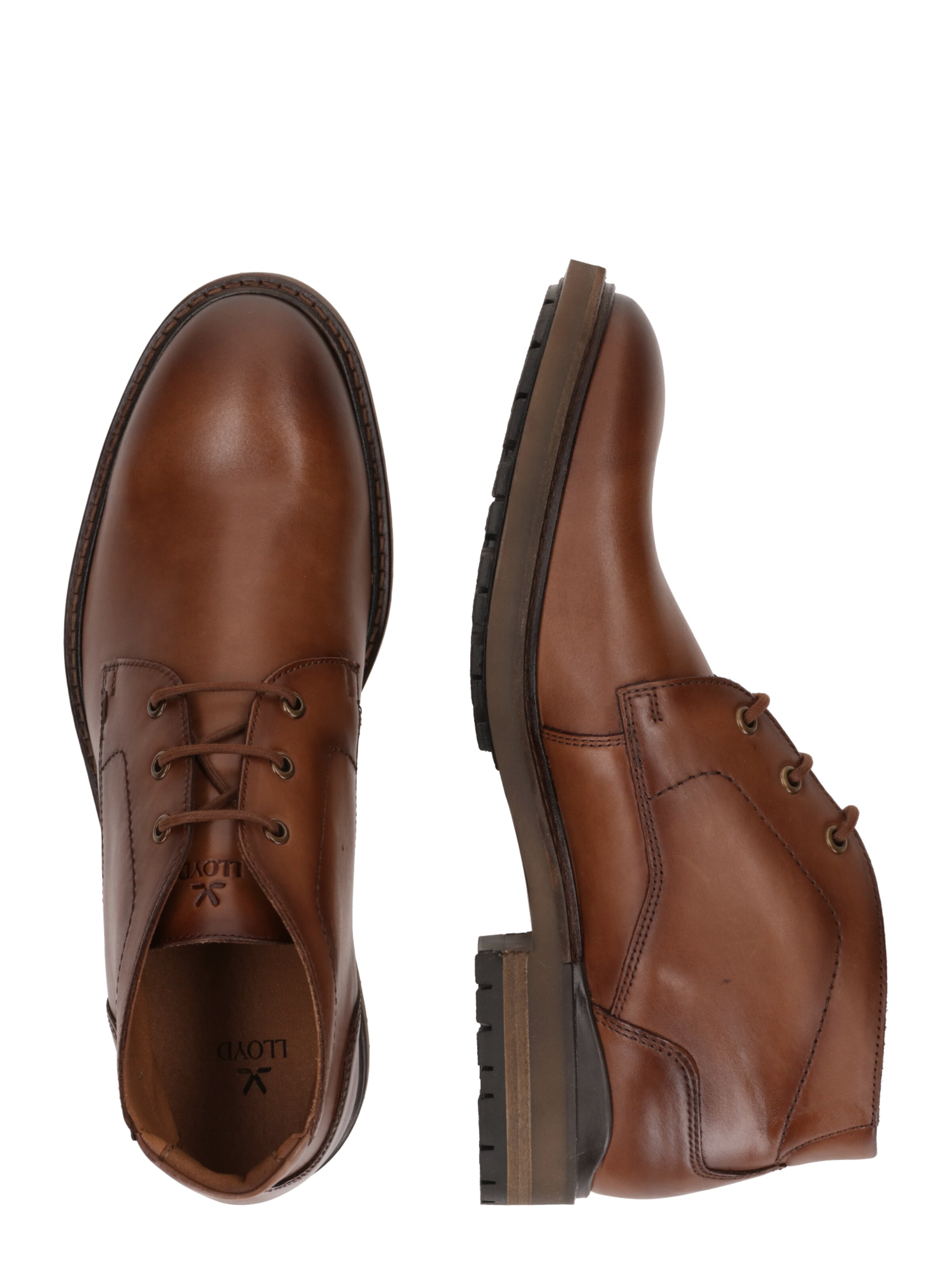 LLOYD Buty Chukka 'VIBE 325' w kolorze brązowy